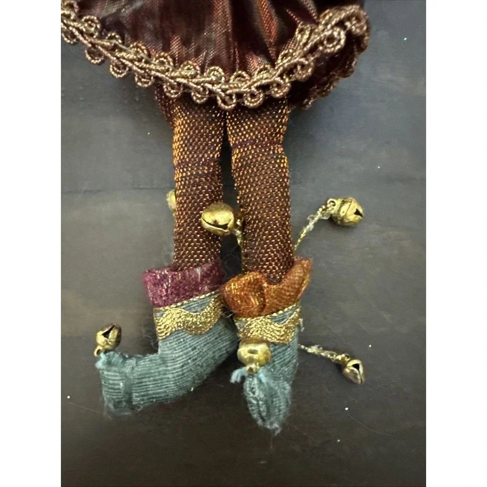 Whimsical Fairy Elf Christmas Ornament 8